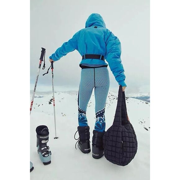 Free People Movement NWT Powder Vixen Jacket Medium Light Cobalt - Picture 5 of 6